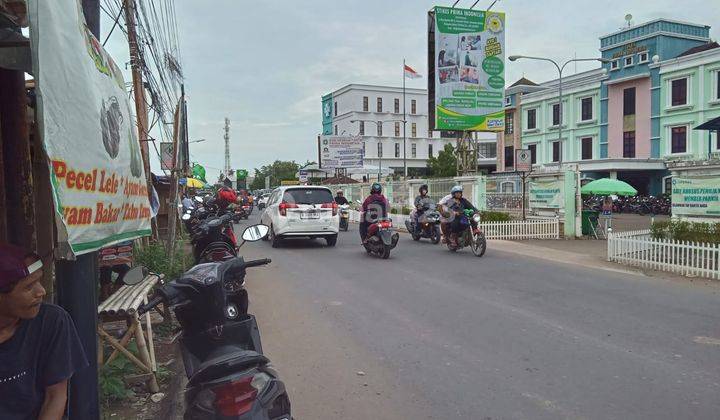 Tampak Muka 50 Meter Tanah Murah Pinggir Jalan Raya 2