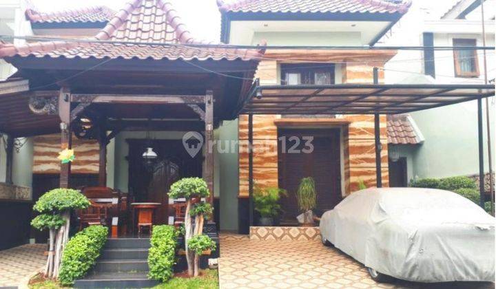 Kolam Renang Dan Semi Furnish, Rumah Mewah Cluster Elite 1