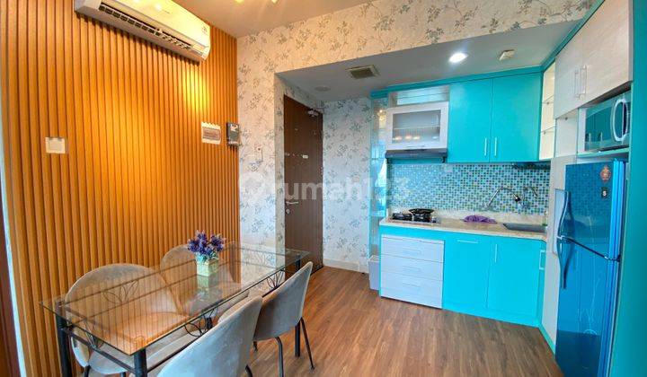 ruang makan dijual apartemen 2 br cantik