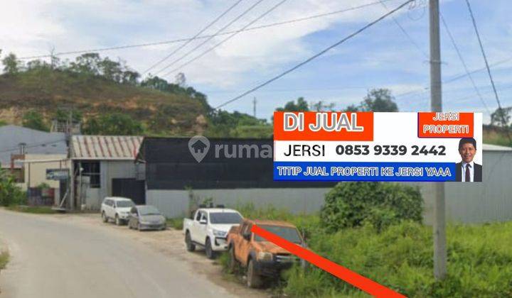 TANAH PINGGIR JALAN BESAR COCOK UNTUK GUDANG SAMARINDA UTARA 7739 1