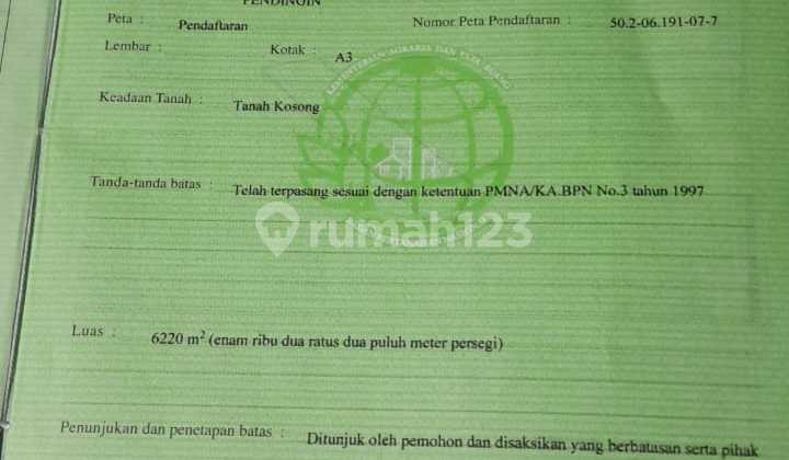 Tanah Prospek Lahan Kebun Sawit Sanga Sanga 9369 2
