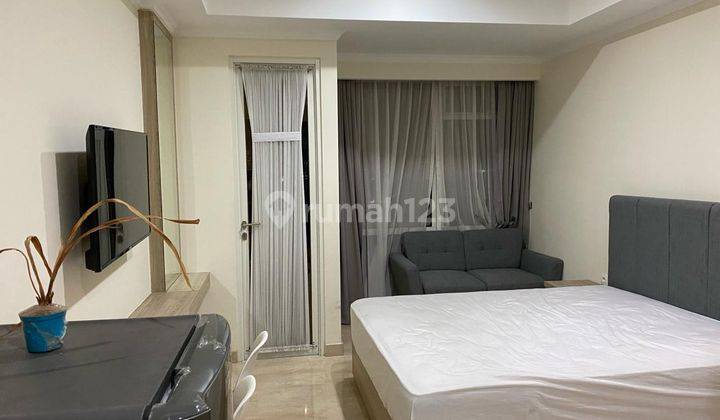 Apartment For Sale At Menteng Park Location In Central Jakarta 1br Modern Fully Furnished 1