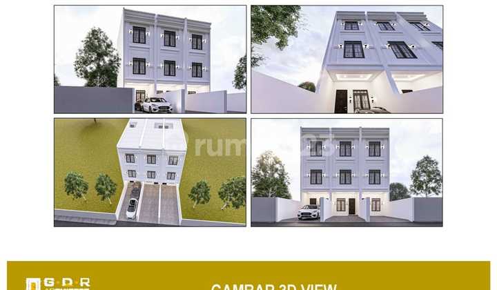 Rumah Bagus Unfurnished SHM Tanjung Duren, Jakarta Barat