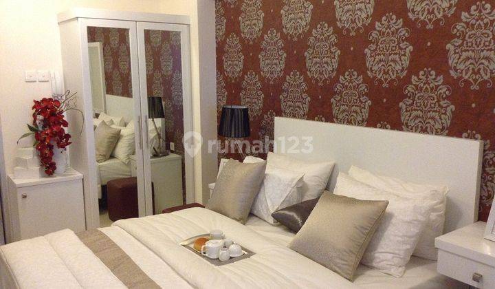 Apartemen Green Bay Pluit Studio Full Furnished View Garden  2