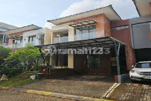 Rumah 2 Lantai Siap Huni Dalam Cluster di Discovery Bintaro Sektor 9