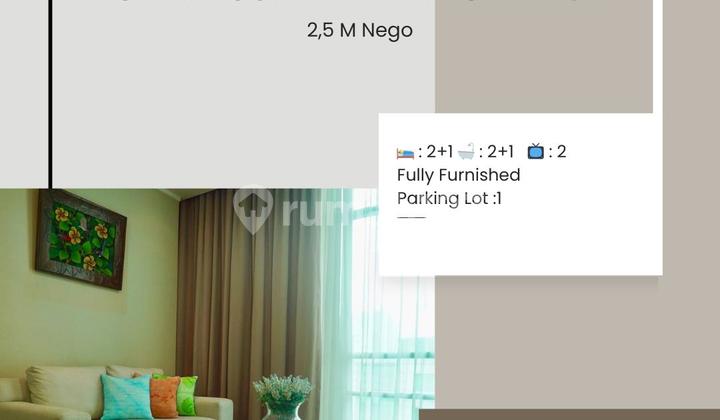 Apartment nyaman siap huni di Sahid Sudirman Residence 