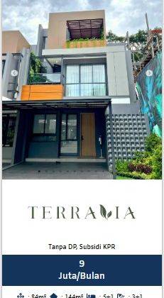 Rumah 1,9m Di Belova Terravia Bsd City Dp Nol Tanpa Dp 1