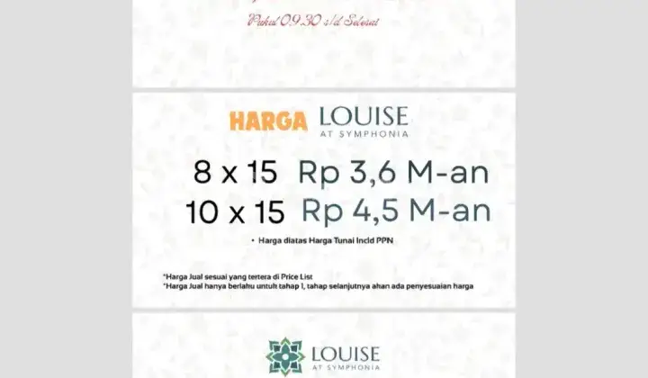 Beli Rumah Dapat Free Ppn Di Cluster Louise Summarecon Serpong 2