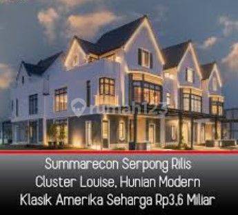 Cluster Louise Hunian Modern 3 Man New Summarecon Serpong 1