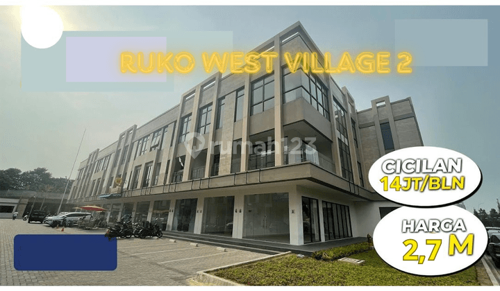 Ruko West Village Bsd City Lokasi Terdekat Cluster Padat Huni Di Serpong 1