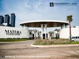 Gading Serpong Residence Location Matera Residences Paramount Land 2