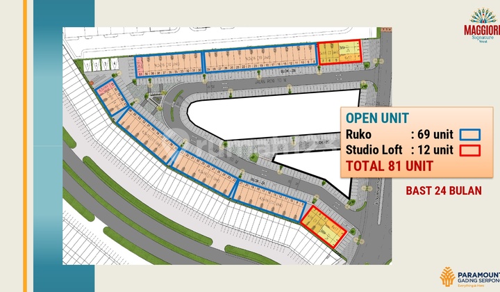 Exclusive Maggiore Signature West Gading Serpong Commercial Building Exclusive Maggiore Signature West Gading Serpong Commercial Building