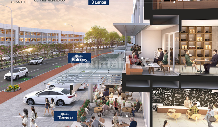 Terbaru Ruko Calico Grande 2 Lantai Free PPN di Boulevard Petals