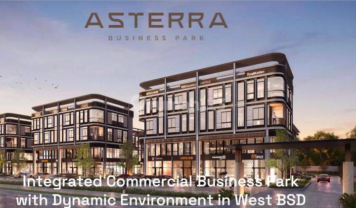 Ruko Asterra Business Park Terbaru Sinarmas Land Bsd City 2