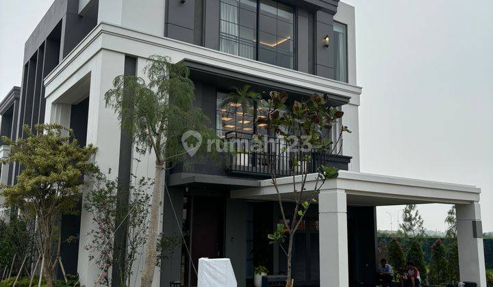 Rumah New Facade All Marmer Di Bsd Armont  1