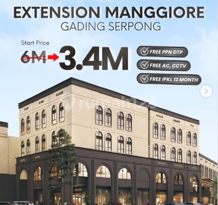 Ruko Facing Maggiore Signature West Road 3-Floor Exclusive Ruko Ruko Facing Maggiore Signature West Road 3-Floor Exclusive Ruko