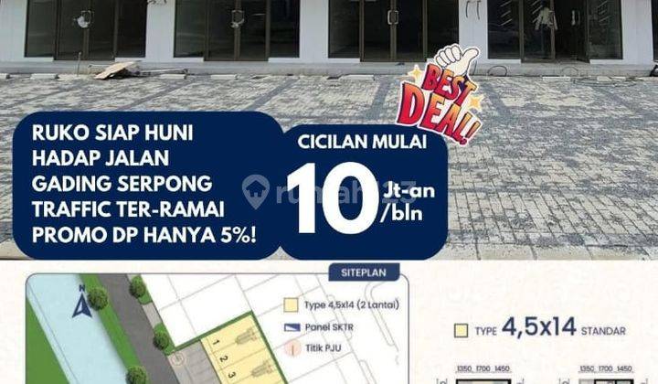 Ruko Santa Anna Potensi Market Dekat Hunian Padat Gading Serpong 1