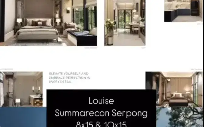 Rumah Lokasi Rumah Terdekat Umn Grand Lucky Cluster Louise Summarecon Serpong 2