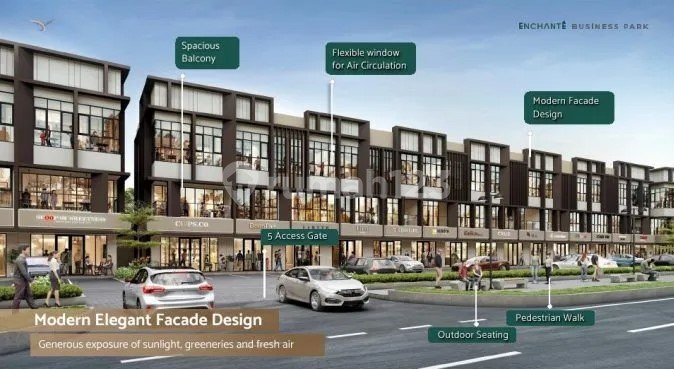 Lokasi Strategis Di Bsd City Ruko Exquis Modern Minimalis