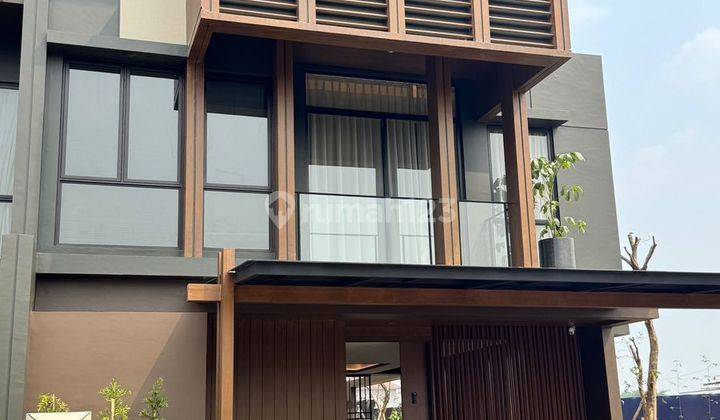 Rumah Konsep Jepang Full Marmer Resort Semi Furnish Lokasi Bsd City Wynyard 3lt 1