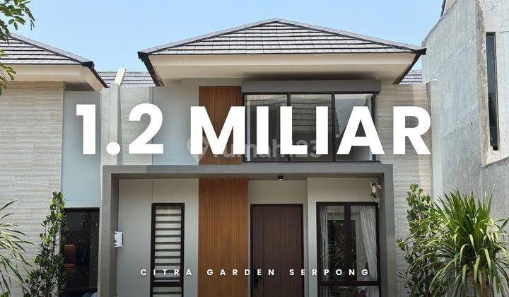 Rumah 1 Lantai Under 1man Elaia Citra Garden Serpong Bsd 2