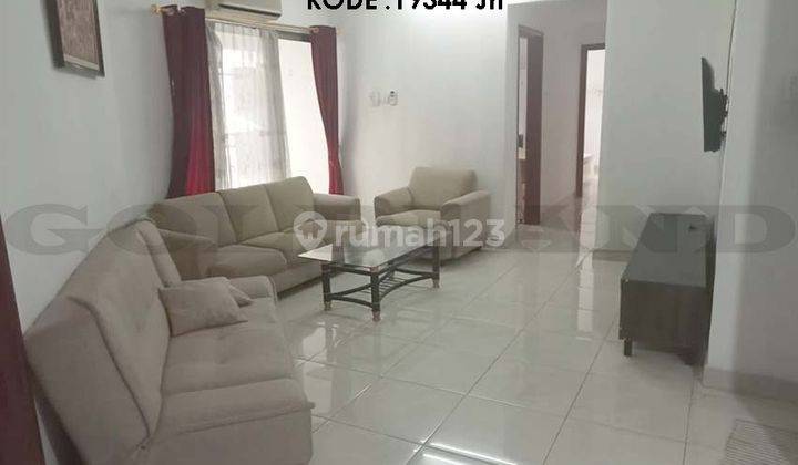  Apartemen Disewa Taman Kemayoran Condominium, Semi Furnish, Luas 110 Meter, Kode 19344 Jn 1