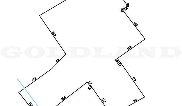 Kode 19129 Li , Dijual Tanah Kalideres, Luas 1706 M2,jakarta  2