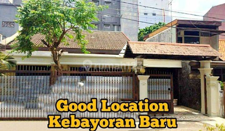 KEBAYORAN BARU - FOR SALE - RUMAH DKT MRT BLOK M BISA MIXUSED 1