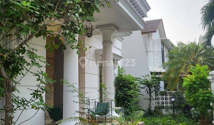 For Rent Rumah Klasik Dekat Taman Nan Asri Di Pondok Indah 1