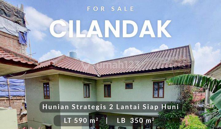 Rumah bagus dan asri lokasi belakang citos cilandak LT590/LB 350 1