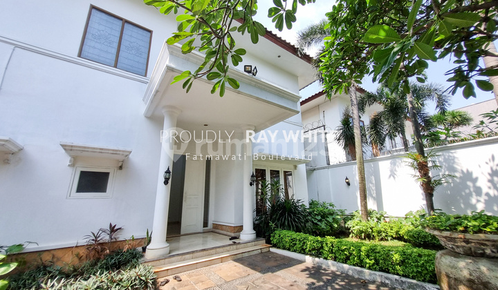 Neat and Lush House in Kemang Dalam Area, Flood-Free