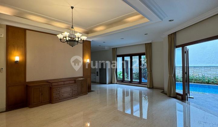For Rent Calm Classic Tropical House At Pondok Indah 2