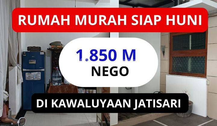 Rumah Murah Siap huni di JATISARI BATUNUNGGAL, DF