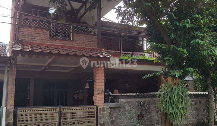 Rumah 2 Lantai Semi Etnik Limo Depok, Shm, Dekat Masjid Kubah Mas 1