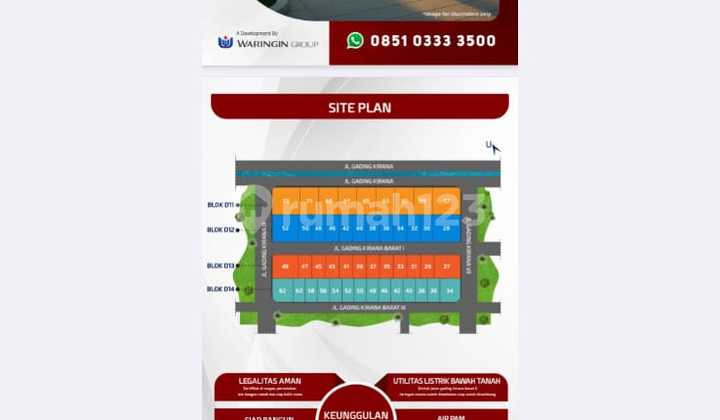 Exclusive Plot in Gading Kirana Kelapa Gading