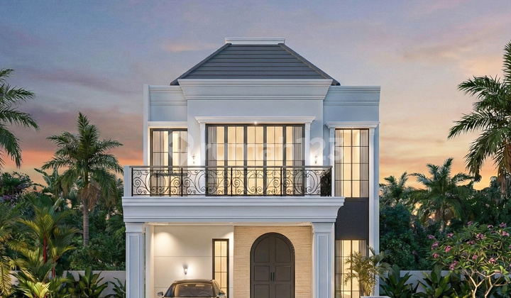 One Gate System, Free Private Pool, Rumah Klasik Modern Jogja Jl Palagan Km 6