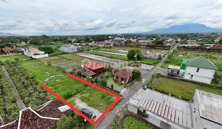 Dekat UGM, Tanah Jl Kaliurang 8 Jogja, View Sawah SHM Pekarangan 2