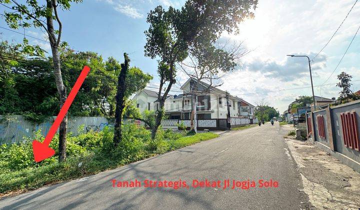 Dekat Kampus Ukrim Jl Jogja Solo, Tanah Shm Murah Investasi 1