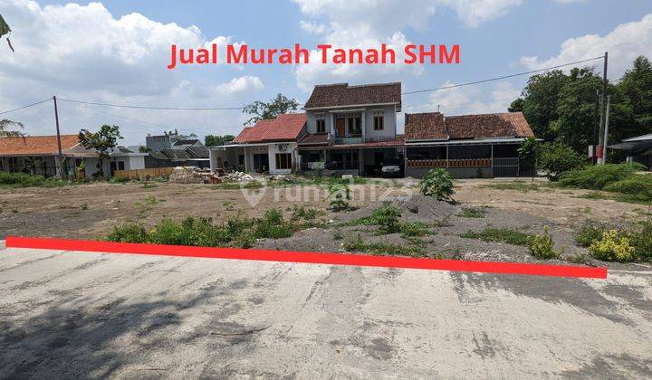 Dekat Kampus Upn Veteran Ringroad Jogja, Tanah SHM 1