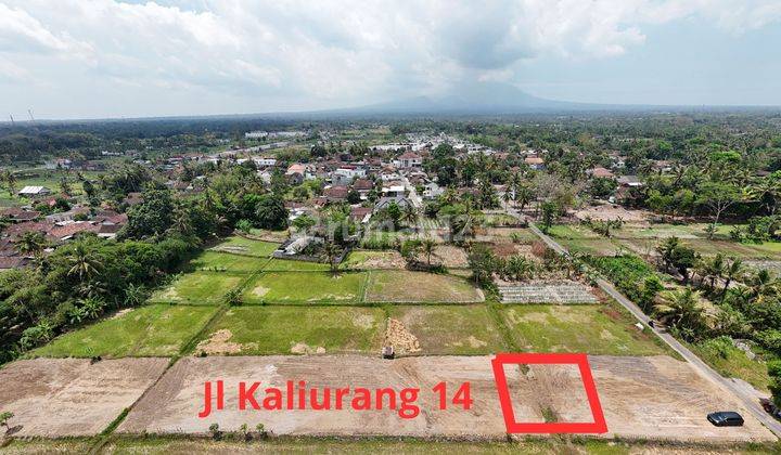 Tanah Jogja Dekat Kampus UII dan Wisata Kaliurang, View Sawah 1