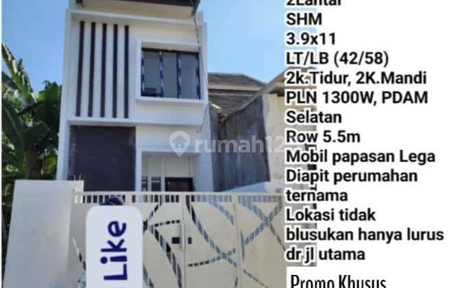 Rumah Baru Siap Huni Di Jelidro Lapangan Barat Surabaya Barat 1