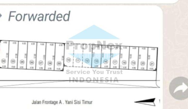 Ruko Siap Pakai di Frontgate A.Yani 2