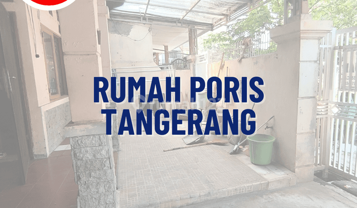 Rumah 2 Lantai Hitung Tanah di Poris Garden 1