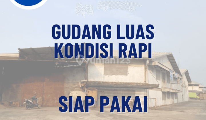 Gudang Luas Dan Rapi Siap Pakai di Pluit 1