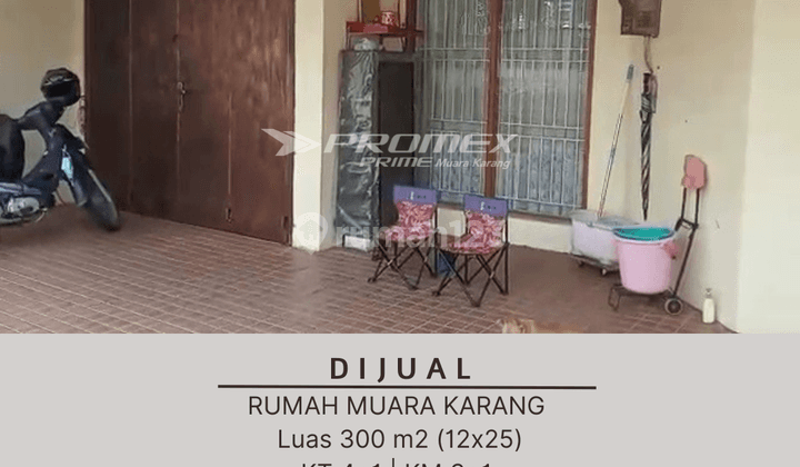 Rumah 2 Lantai SHM di Muara Karang, Jakarta Utara 1