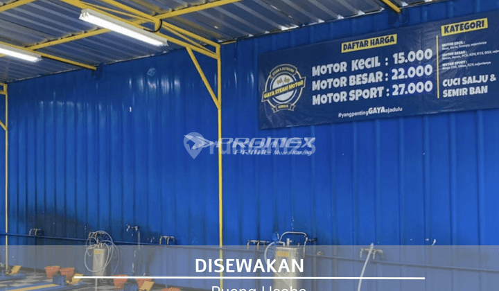 Ruang Usaha Ex Cuci Motor Kapuk Cengkareng, Jakarta Barat 1