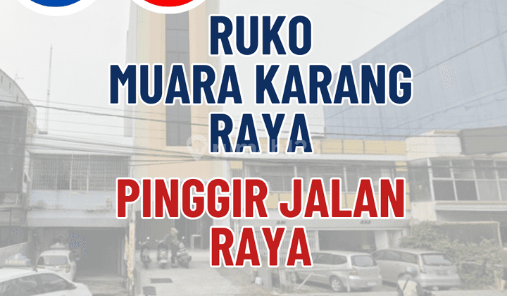 Ruko Bagus 4 Lantai di Muara Karang Raya 1