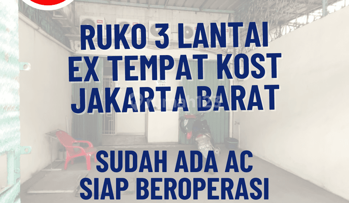 Ruko Ex Kost 3 Lantai Di Bandengan Utara Siap Beroperasi 1