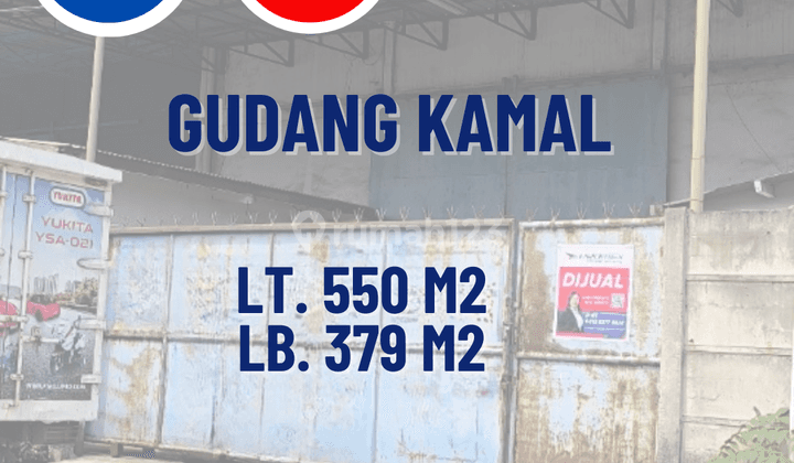 Gudang 379 Meter di Kamal Indah, Jakarta Barat 1