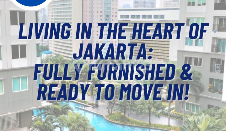 Disewakan Apartemen Thamrin Residence - Full Furnished - View Kolam Renang (Best Unit!) 1